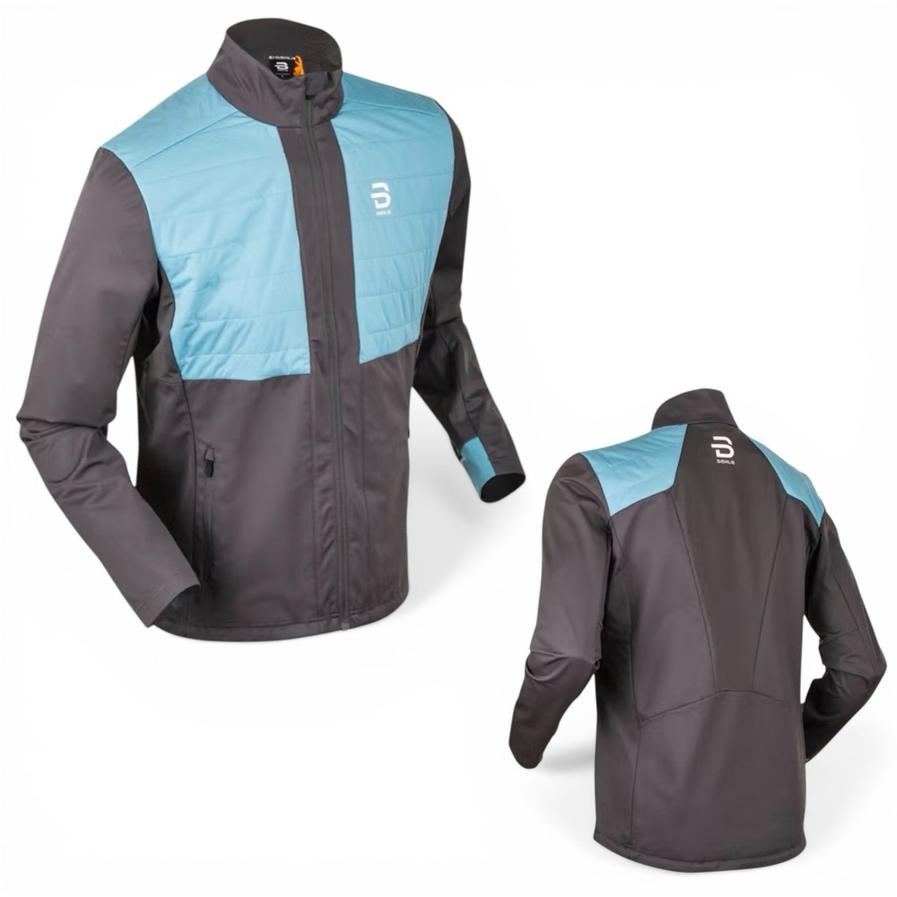 Bjorn Daehlie Nordic Ski Jacket Aware Blue Gray Performance Wear Men's  XL